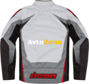 Текстилно мото яке ICON HOOLIGAN ULTRABOLT - RED - Avtozona