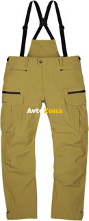 Текстилен мото панталон ICON STORMHAWK WP OVERPANT - TAN - Avtozona