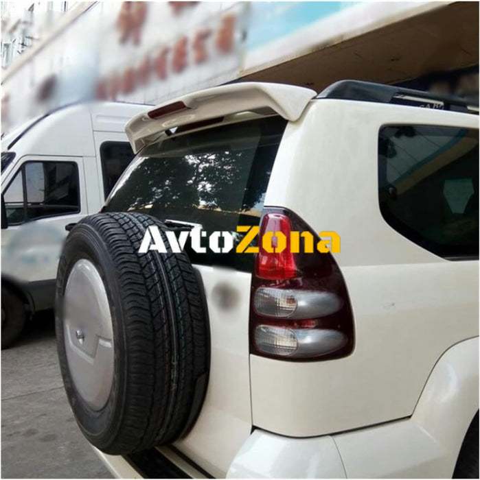 Toyota Prado J120 (2003-2009) - Спойлер антикрило с трети стоп - черен гланц - Avtozona