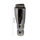 Duză dublă cu muffler - formă triunghiulară