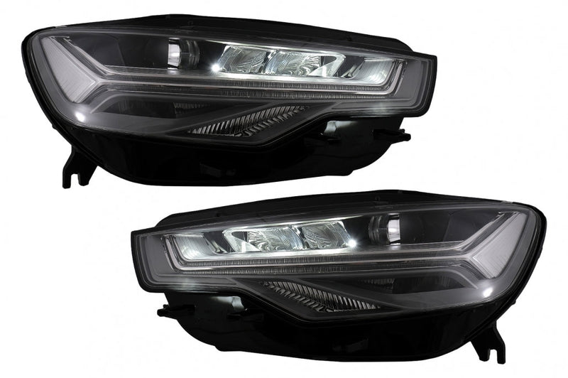 Тунинг Full LED Фарове за Audi A6 4G (2011-2014) Facelift Design - Avtozona