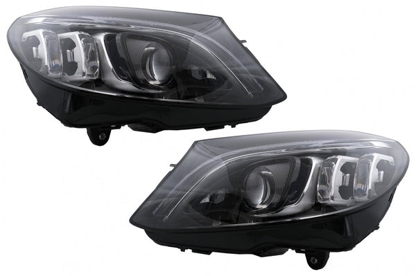 Тунинг Full Multibeam LED Фарове за Mercedes C-Class W205 S205 (2014-2018) LHD - Avtozona