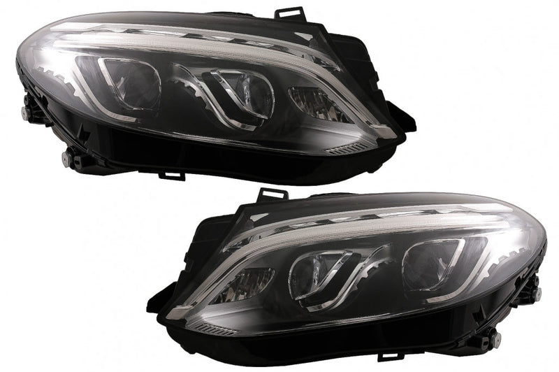 Тунинг Full LED Фарове за Mercedes M-Class W166 (2012-2015) - Avtozona