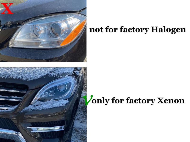 Тунинг Full LED Фарове за Mercedes M-Class W166 (2012-2015) - Avtozona