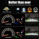 Универсален 7 инча 18см ЛЕД LED фар лампа халоген 12V-24V къси/дълги с DRL дневни