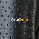 Универсален перфориран калъф за волан от еко кожа – подходящ за автомобил бус джип или SUV - Avtozona