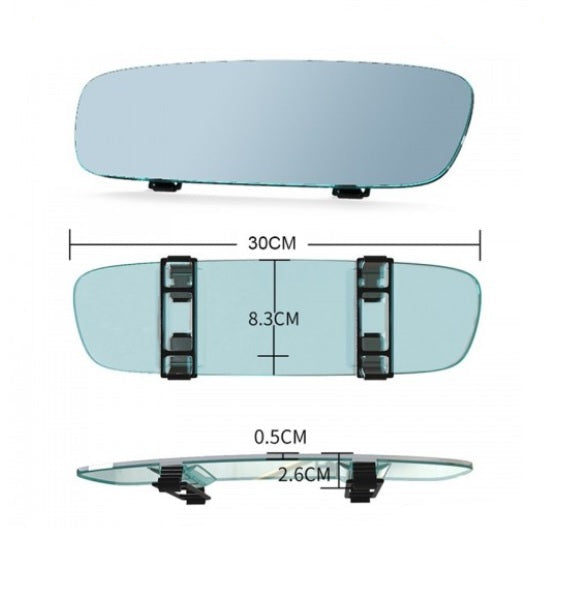 Универсално огледало за обратно виждане – 30 х 8.3 см - Avtozona