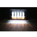 Универсалeн 5 инча ЛЕД LED фар лампа халоген 12V-24V къси/дълги с DRL дневни