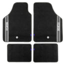 Универсални мокетни стелки Sparco 03763BAR със сиви детайли 4 части - Avtozona
