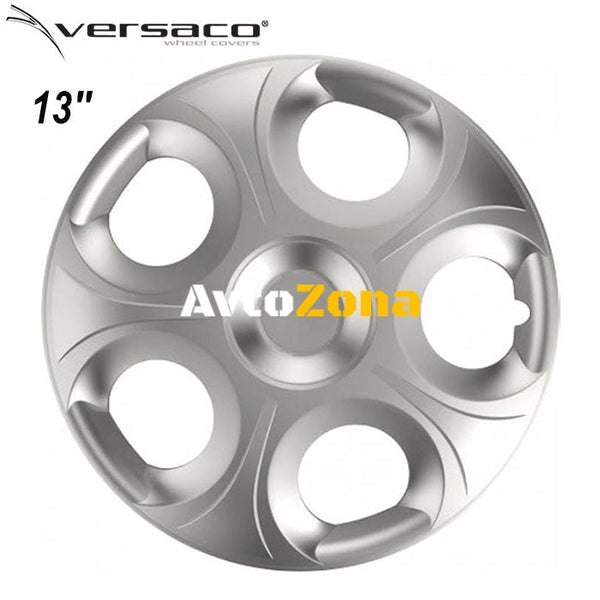 13’’ Тасове за джанти Versaco Matrix Silver - 4бр. в к-т - Avtozona