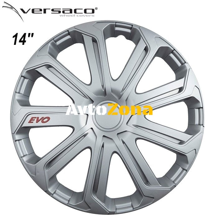 14’’ Тасове за джанти Versaco EVO Silver - 4бр. в к-т - Avtozona