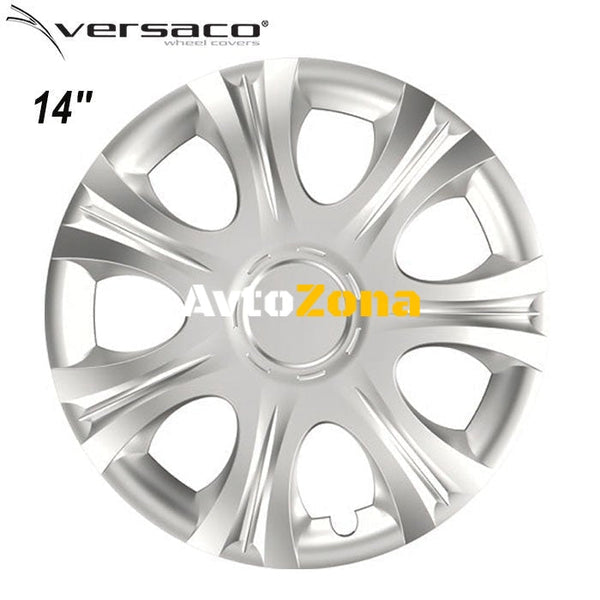 14’’ Тасове за джанти Versaco Impulse Silver - 4бр. в к-т - Avtozona