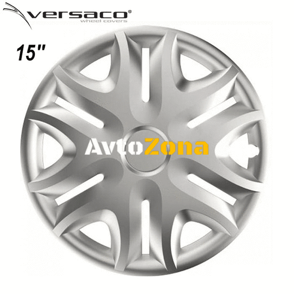 15’’ Тасове за джанти Versaco Spirit Silver - 4бр. в к-т - Avtozona