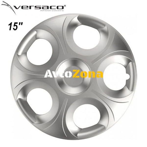 15’’ Тасове за джанти Versaco Matrix Silver - 4бр. в к-т - Avtozona