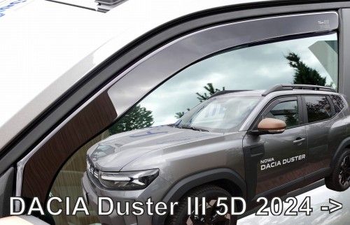 ВЕТРОБРАНИ Team Heko ЗА DACIA DUSTER (2024 + ) - 2БР. ПРЕДНИ - Avtozona