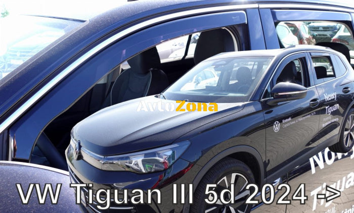 ВЕТРОБРАНИ ЗА VOLKSWAGEN TIGUAN (2024 + ) - 4БР. ПРЕДНИ И ЗАДНИ - Avtozona