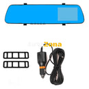 Видеорегистратор DVR 1080 FULL HD с 4’’ LCD дисплей в огледалото и камера за задно виждане и запис - Avtozona