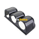 Конзола - стойка за 3 измервателни уреда 52мм - карбон - Avtozona