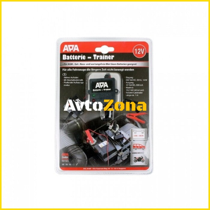 Зарядно за акумулатор 12V 0.5A - Avtozona