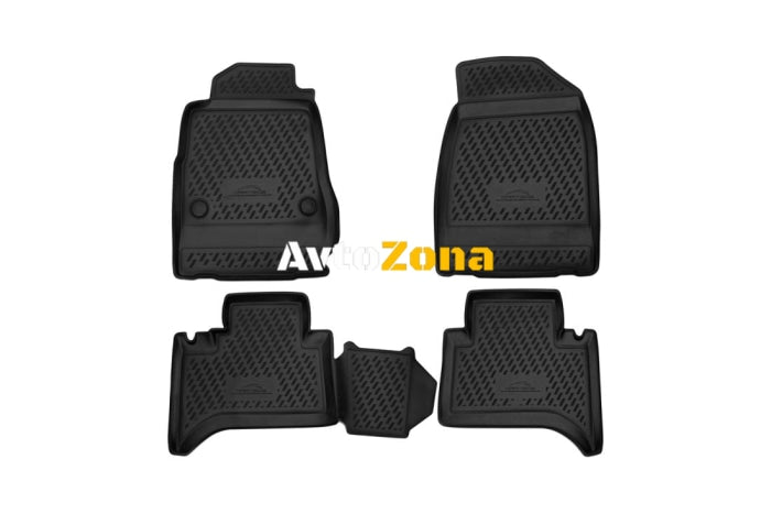 3D Гумени стелки за CHEVROLET Trailblazer (2013 + ) 4 pcs. - Avtozona