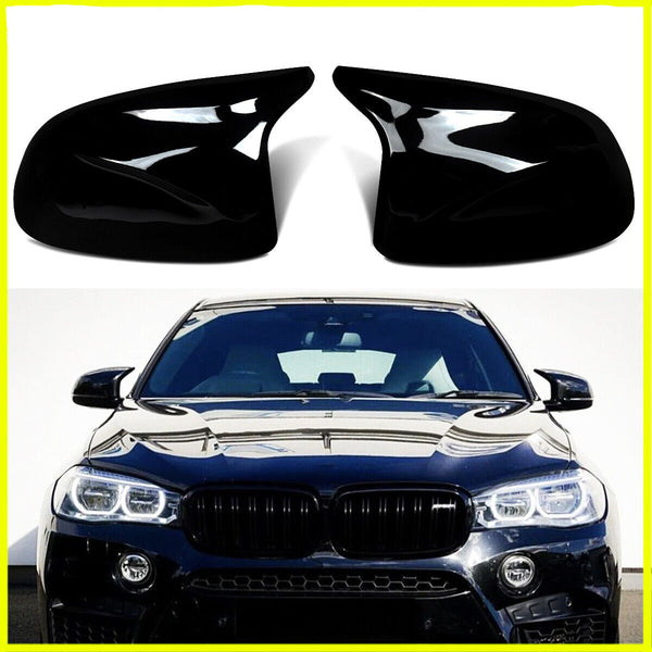 Huse oglinzi M-Style pentru BMW (F25/F26/F15/F16) - Negru lucios