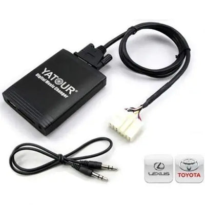 USB / MP3 audio interface с Bluetooth* за TOYOTA AVALON AVENSIS CAMRY CELICA COROLLA HIGHLANDER LANDCRUISER RAV4 TACOMA TUNDRA YARIS