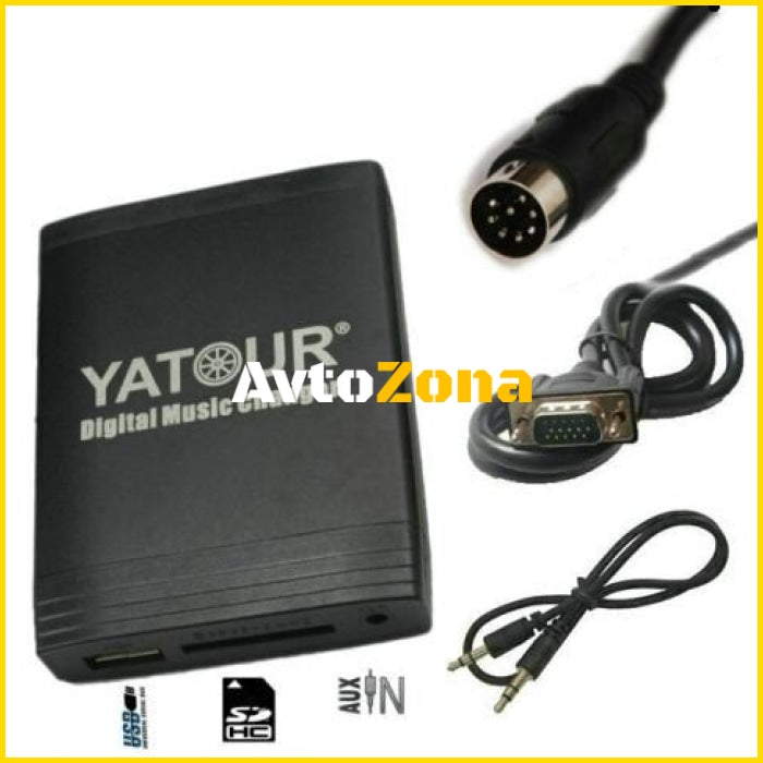 USB / MP3 audio interface с Bluetooth* за VOLVO S40 S60 S80 V40 V70 C70 XC70 - Avtozona