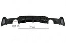 Заден дифузьор за BMW 4 Series F32 F33 F36 (2013-2019) M Design Piano Black - Avtozona