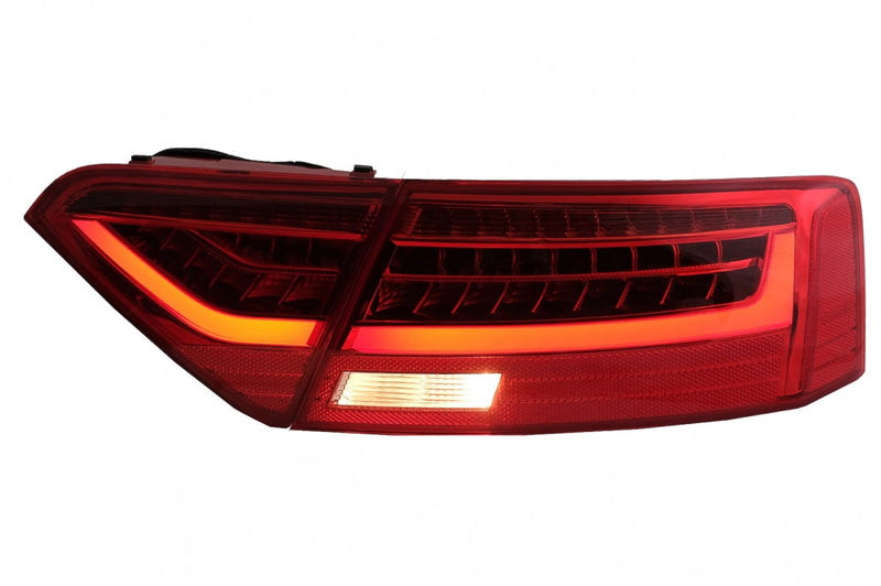 Задни LED тунинг стопове за Audi A5 8T Coupe Cabrio Sportback (2007-2011) - Динамични мигачи - Avtozona