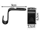 Закачалка с кука за чанта багаж дрехи с прикрепване към подглавниците на седалката на автомобила - Avtozona