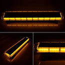 120 см 88 LED ЛЕД 88W мощна аварийна диодна сигнална лампа блиц 12-24V 15 режима на работа жълта оранжева светлина E-Mark Е9 за пътна помощ