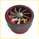 Турбо вентилатор за въздушен филтър - червен - Avtozona