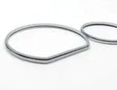 Рингове за табло за Mercedes W208 CLK (99-02) / W210 (99-02) - Silver - Avtozona