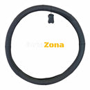 Черен перфориран калъф за волан на камион - 45/47 см - Avtozona