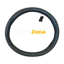 Черен перфориран калъф за волан на камион - 45 см - Avtozona